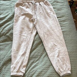 Fabletics Light Gray Jogger Pants